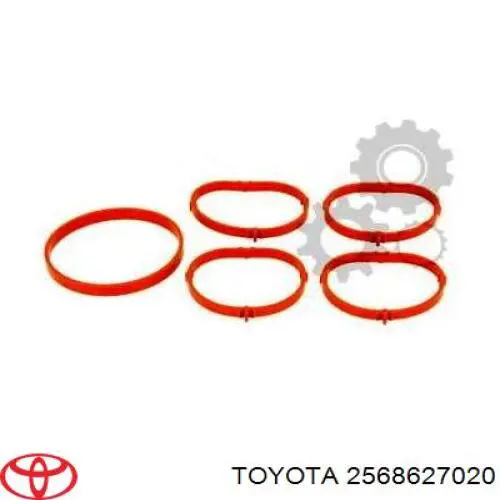Junta, válvula recirc. gases escape Toyota 2568627020
