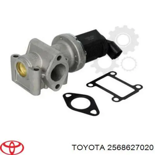 Junta, válvula recirc. gases escape para Toyota Corolla (E12)