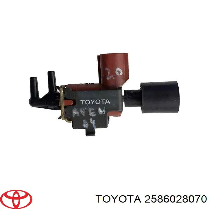 2586028070 Toyota sensor de presión, colector admisión