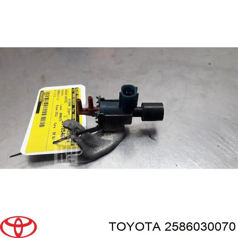 Valvula De Solenoide Control De Compuerta EGR para Toyota Yaris (P13)