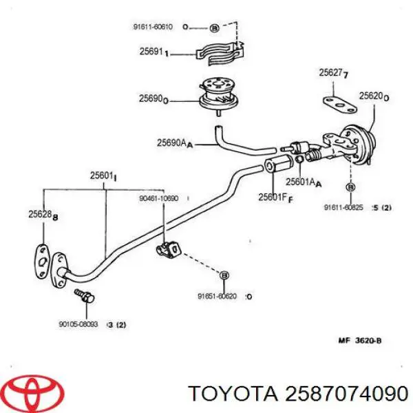 Cápsula de depresión, distribuidor de encendido Toyota Carina 2 T17