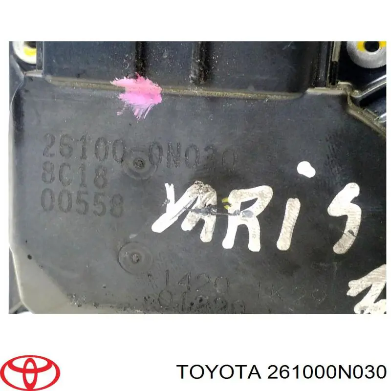 Cuerpo de mariposa 261000N030 Toyota