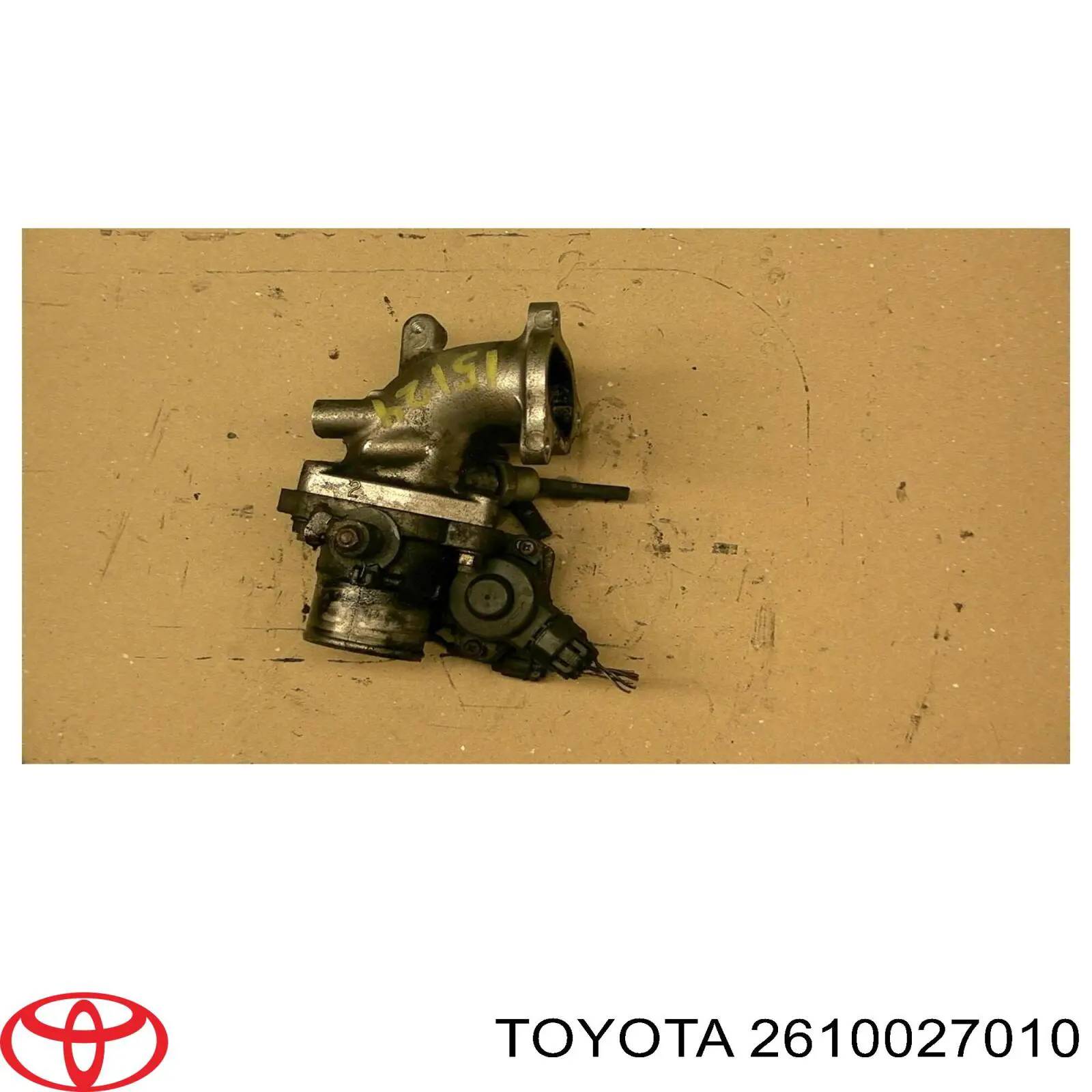 Comprar 2610027010 Toyota Mariposa del compresor de sobrealimentación