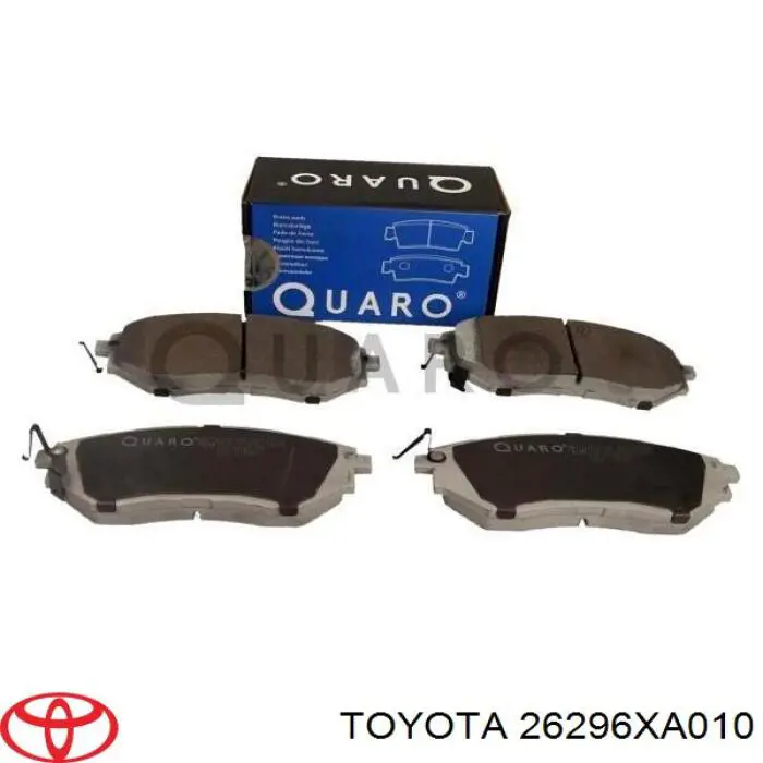26296XA010 Toyota Pastillas delanteras