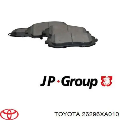 Comprar 26296XA010 Toyota Pastillas delanteras de freno