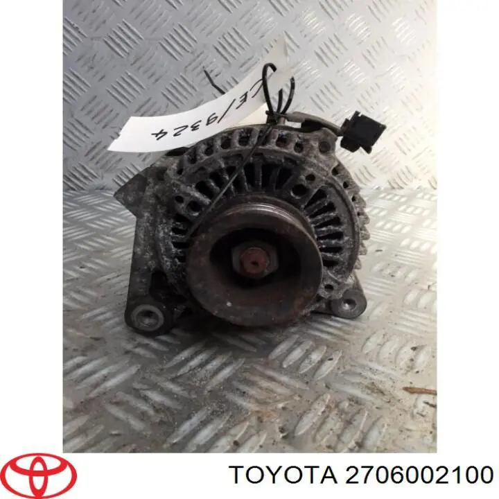 Alternador 2706002100 Toyota