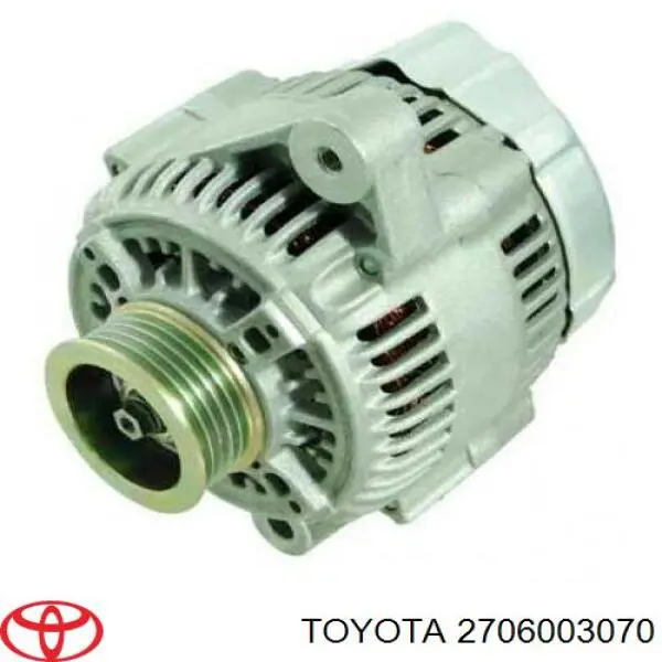 Alternador 2706003070 Toyota