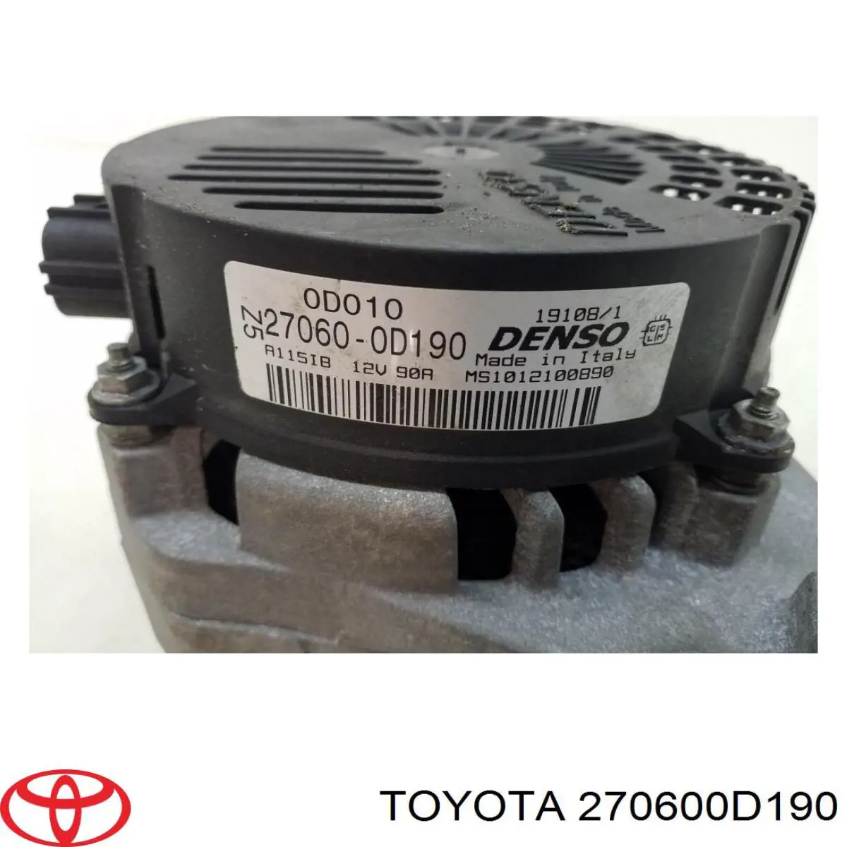 Alternador del motor Toyota 270600D190 precio, desde 172,86 EUR