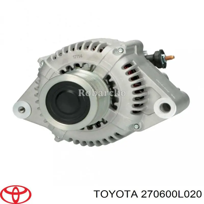 270600L020 Toyota alternador