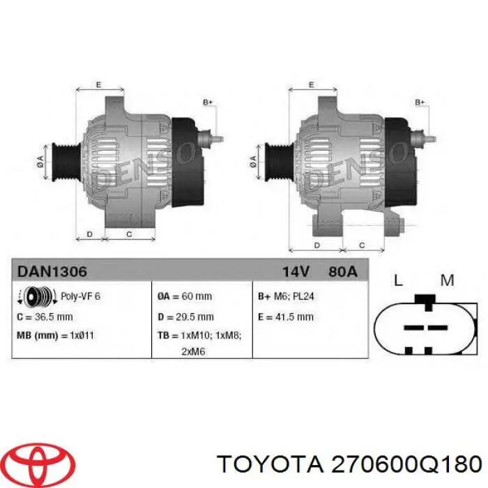 Alternador del motor ERA 209606 precio, desde 159,72 EUR