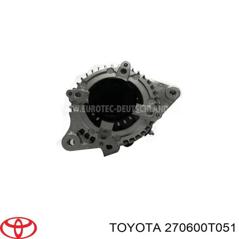 Alternador del motor Toyota 270600T051 precio, desde 140,84 EUR