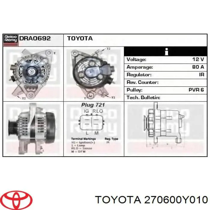Generador ERA 210765