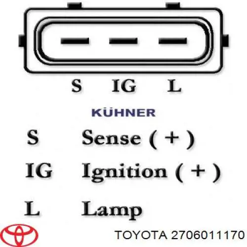 Comprar 270601127084 Toyota Dynamo