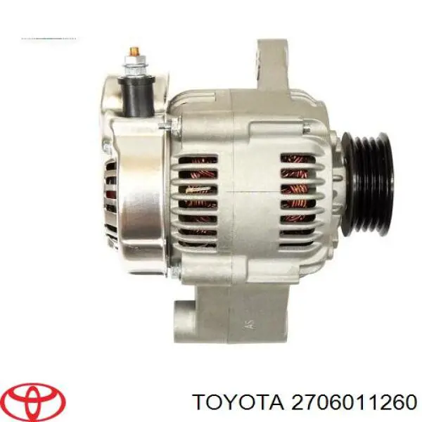 Alternador del motor Toyota 2706011260 precio, desde 164,53 EUR