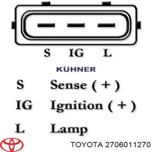 Comprar 2706011270 Toyota Dynamo