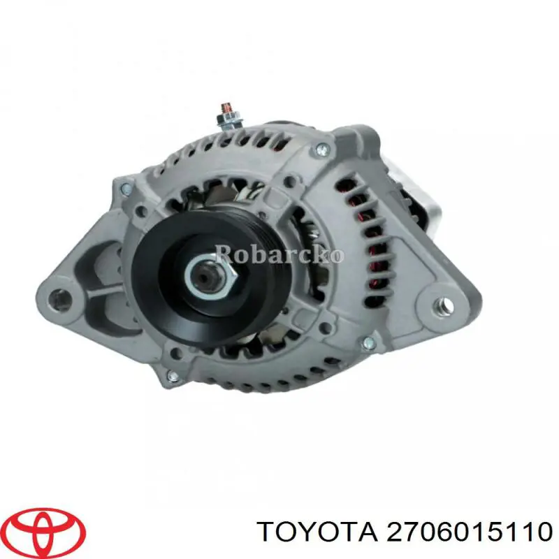 Alternador 2706015110 Toyota