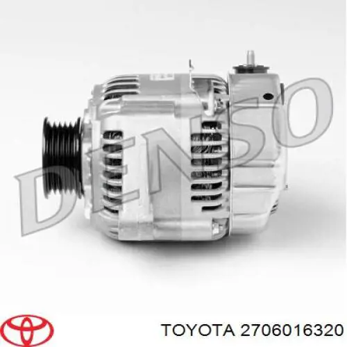 Alternador 2706074630 Toyota