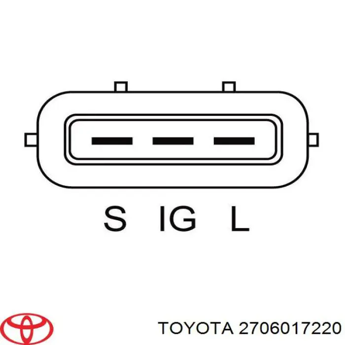 Generador Toyota 2706017220