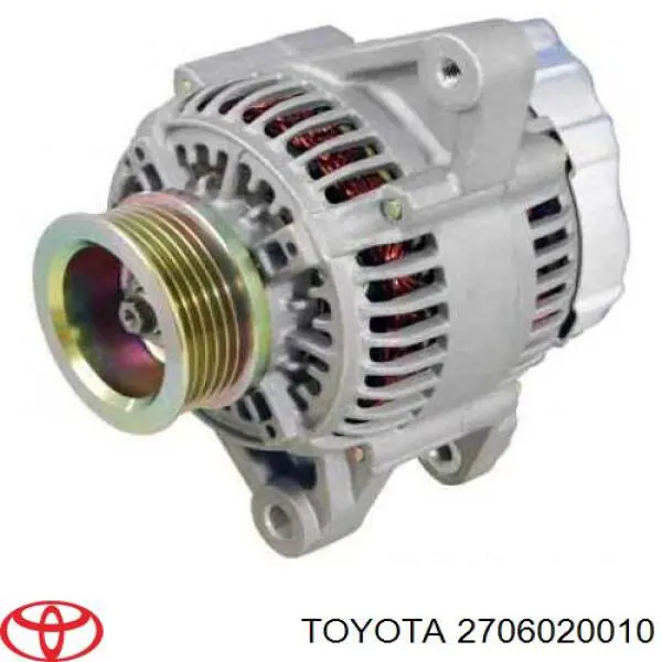 2706020010 Toyota alternador