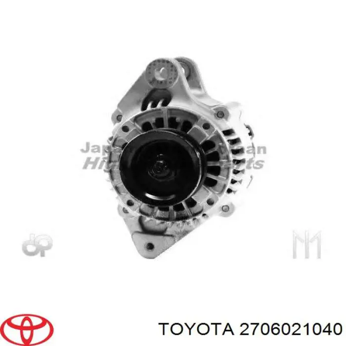 2706021040 Toyota alternador