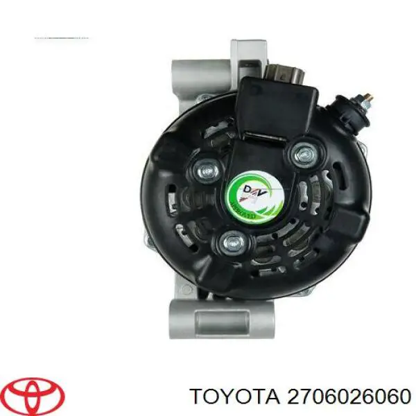 Alternador del motor Toyota 2706026060 precio, desde 172,79 EUR