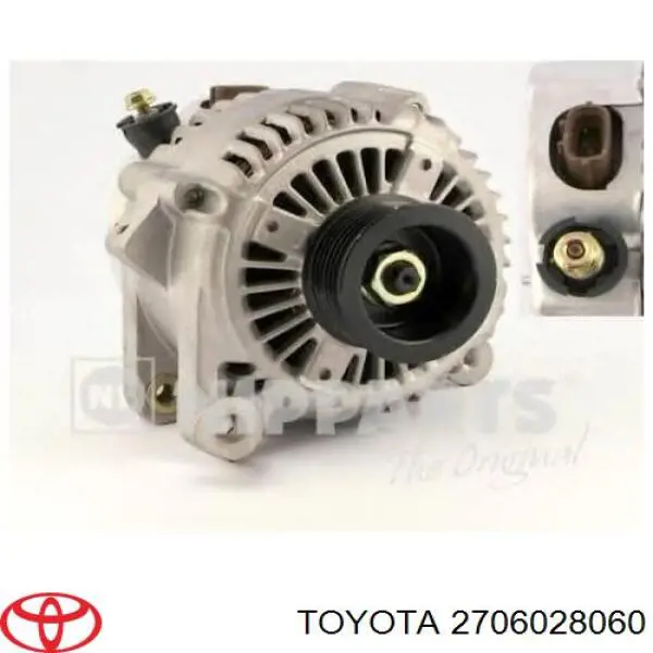 Alternador 2706028060 Toyota