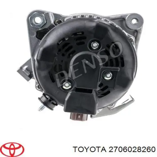 Alternador 2706028260 Toyota