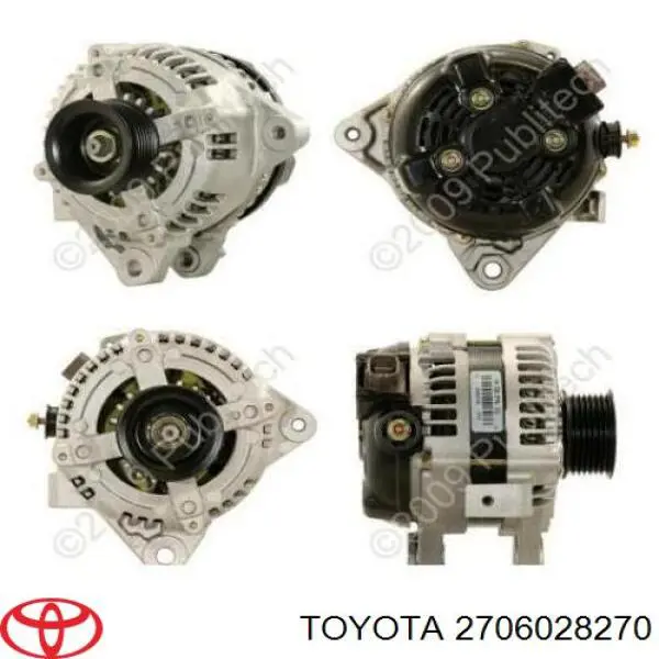 2706028270 Toyota alternador