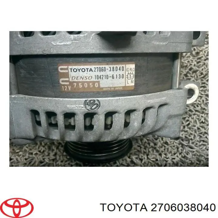 Generador Toyota 2706038040