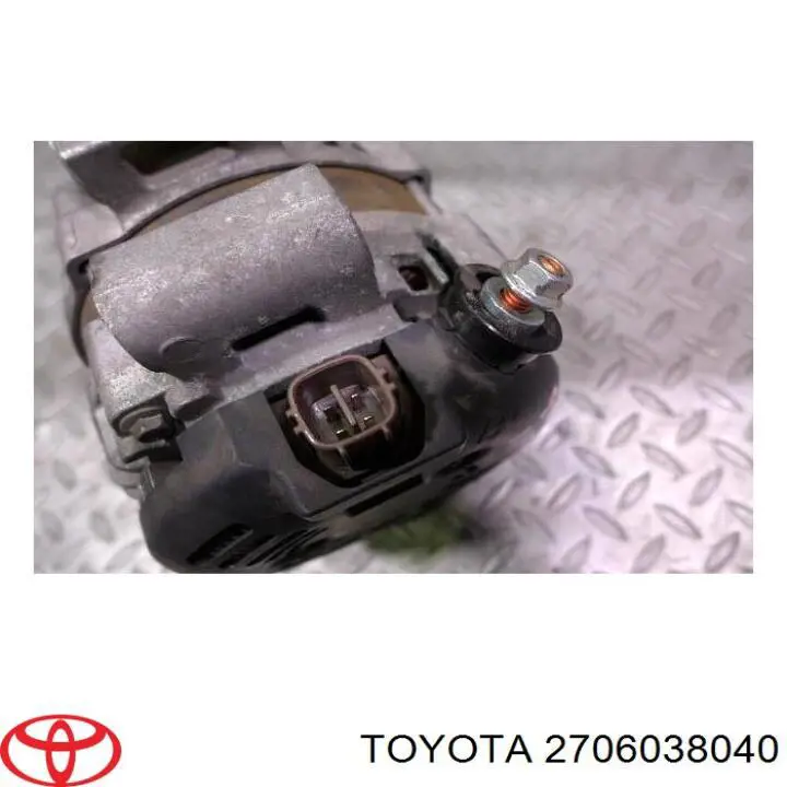2706038040 Toyota Alternador de coche