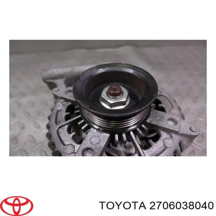 Alternador del motor Toyota 2706038040 precio, desde 334,73 EUR