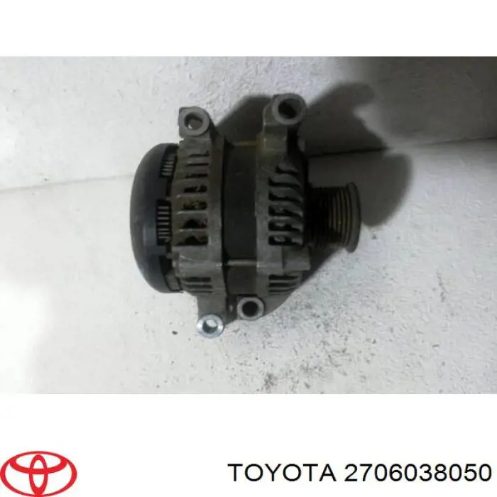 Alternador del motor Toyota 2706038050 precio, desde 388,44 EUR