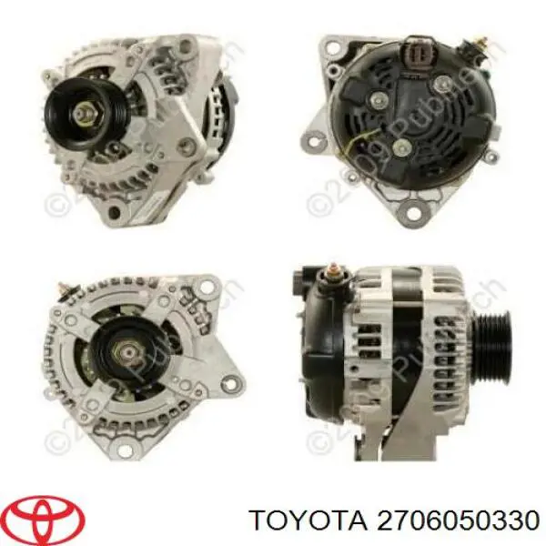 Alternador 2706050330 Toyota