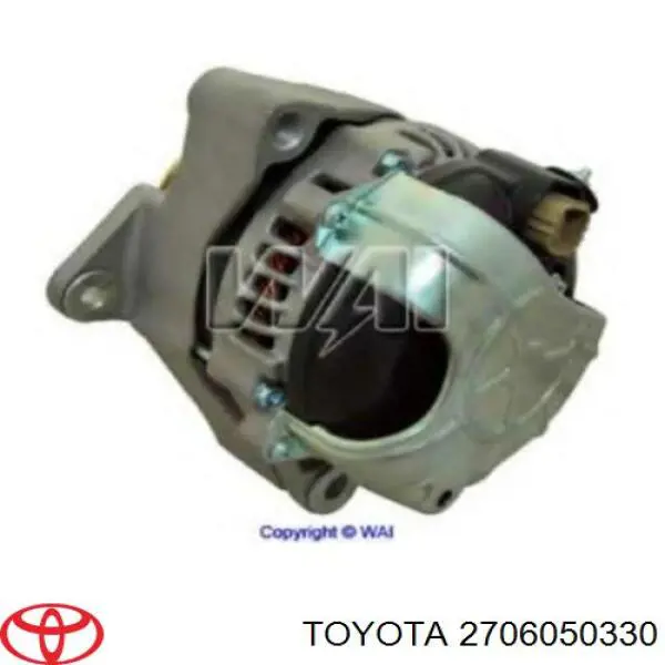 Alternador del motor Toyota 2706050330 precio, desde 225,48 EUR