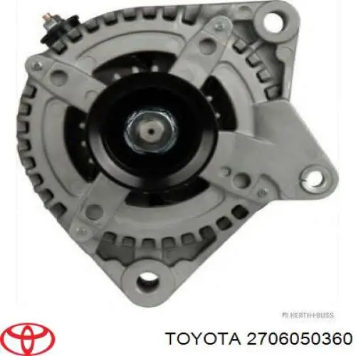 2706050360 Toyota Alternador de coche