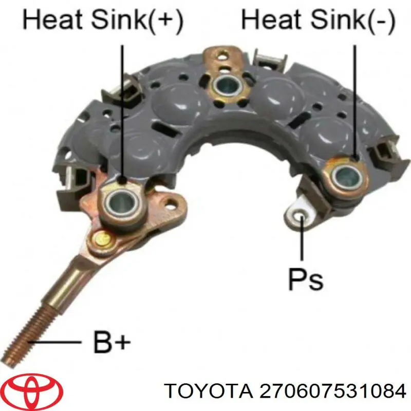 Alternador del motor Toyota 270607531084 precio, desde 179,99 EUR