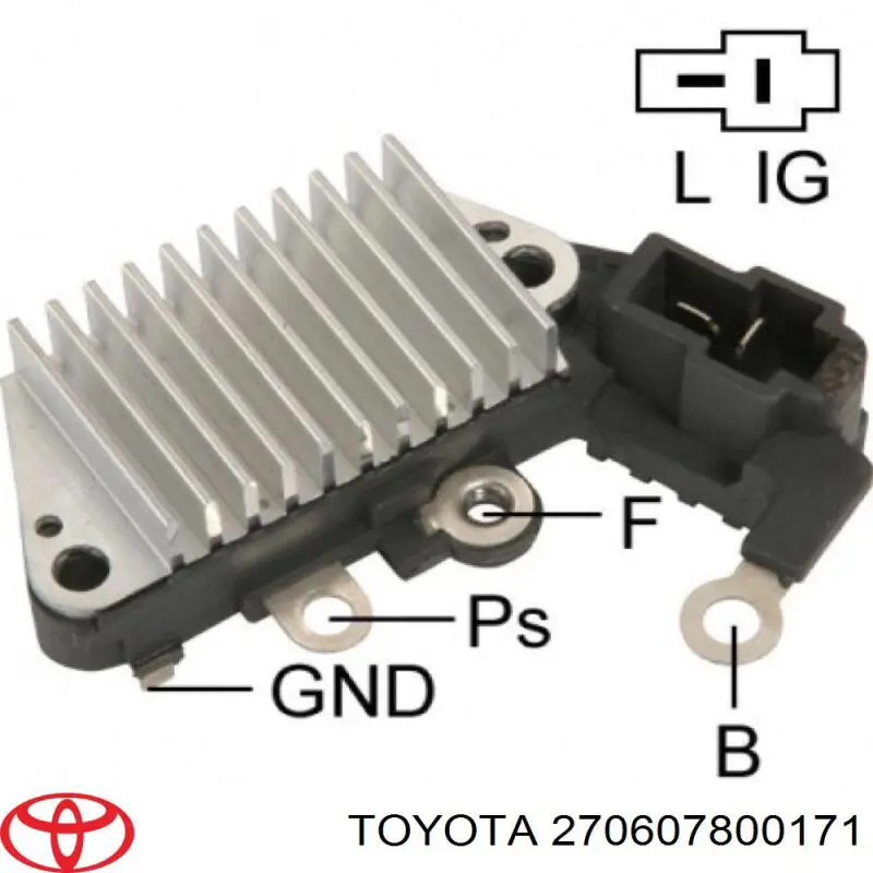 270607800171 Toyota alternador