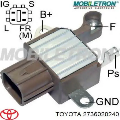 2736020240 Toyota estator, alternador