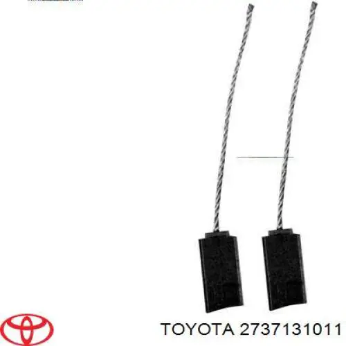2737131011 Toyota escobillas alternador