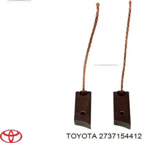 Escobilla de carbón, alternador para Toyota Camry (V1)