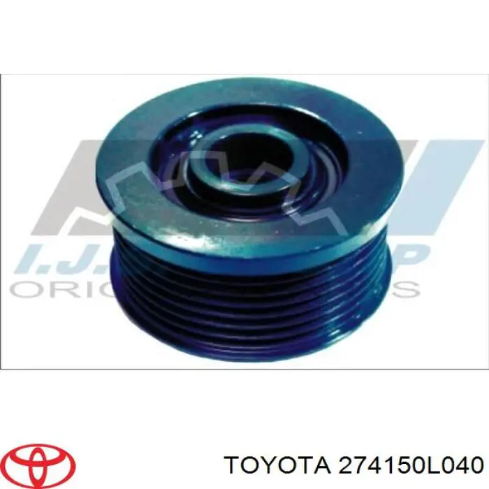 Polea rueda libre Toyota 274150L040 precio, desde 42,17 EUR