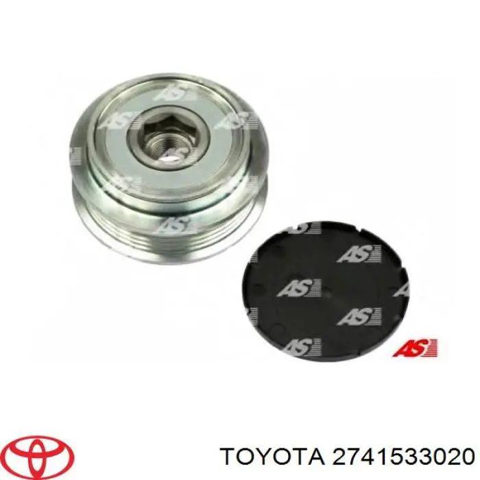 Polea de alternador para Toyota Yaris (NCP2)