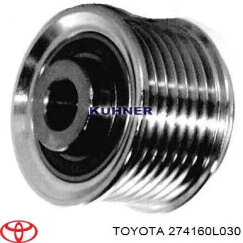 Polea rueda libre Toyota 274160L030 precio, desde 9,74 EUR