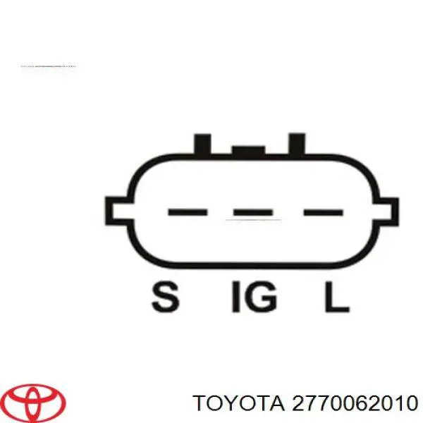 Comprar 2770062010 Toyota Regulador del alternador