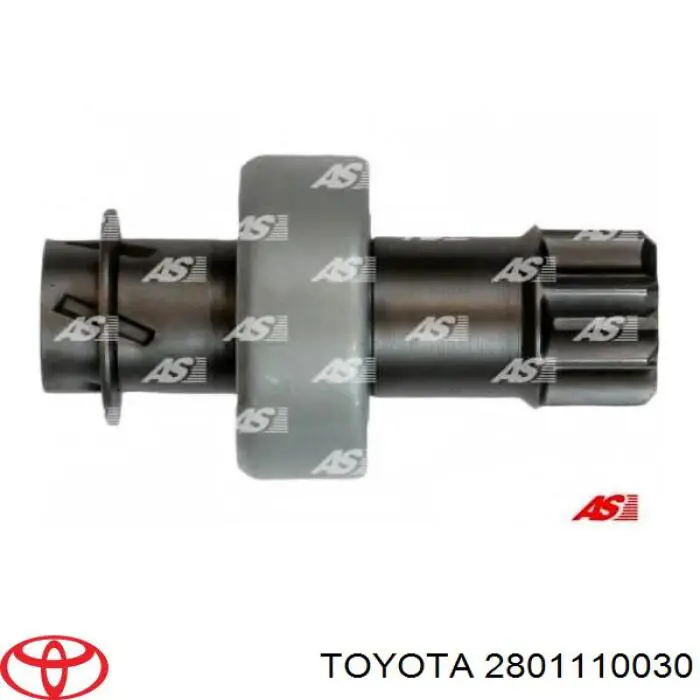 2801110030 Toyota bendix, motor de arranque