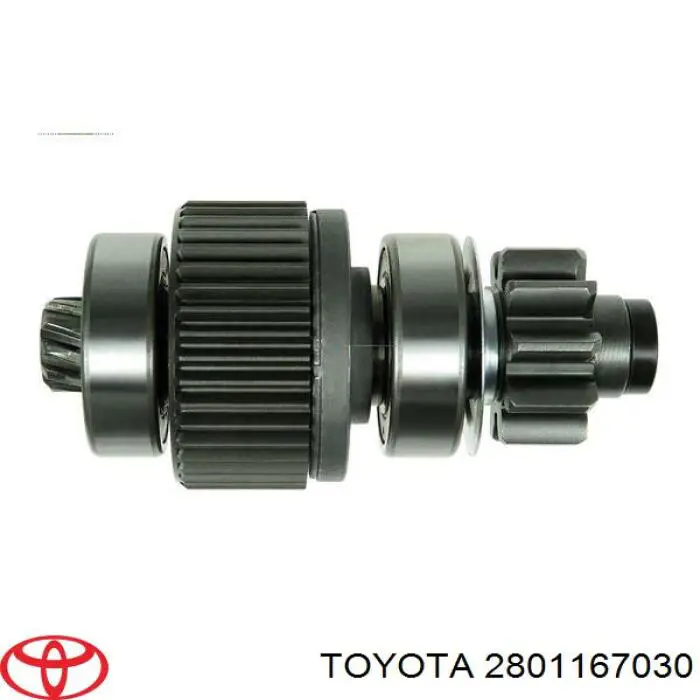 2801167030 Toyota bendix, motor de arranque