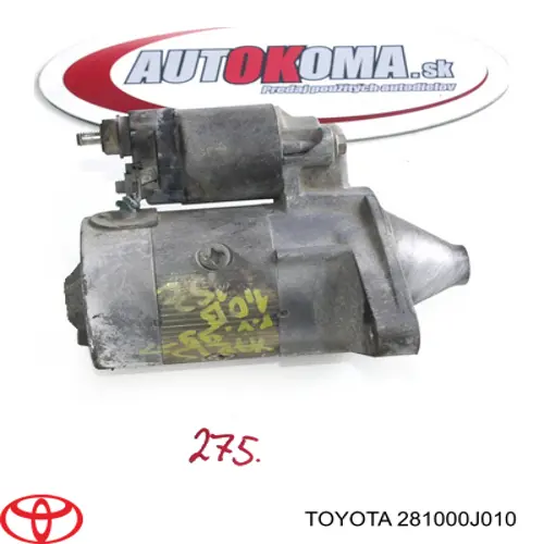 281000J010 Toyota motor de arranque