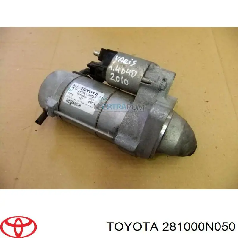 281000N050 Toyota motor de arranque