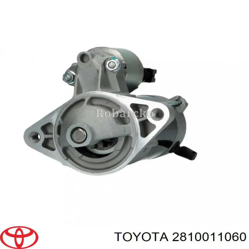 2810011060 Toyota motor de arranque