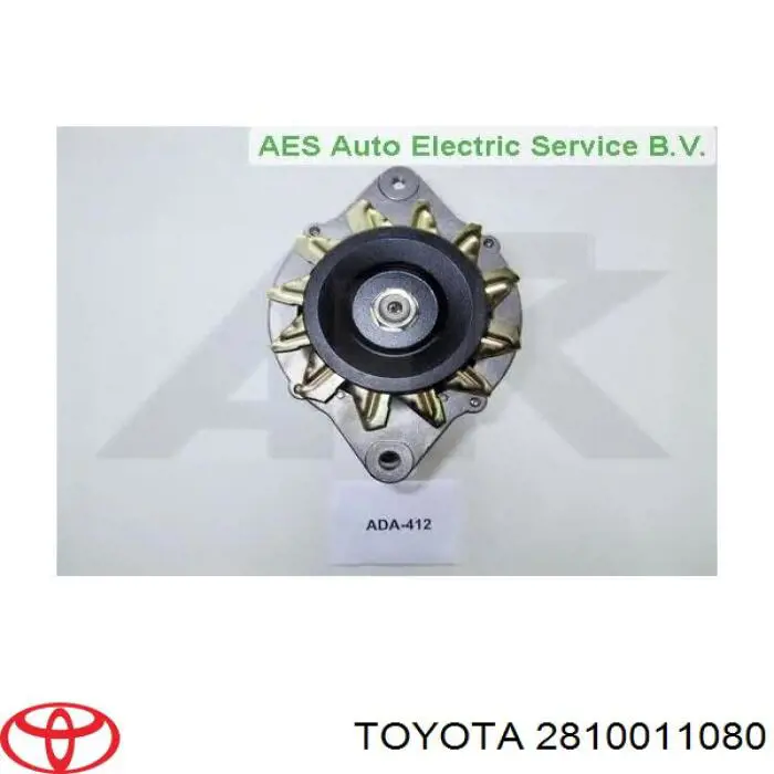 2810011080 Toyota motor de arranque